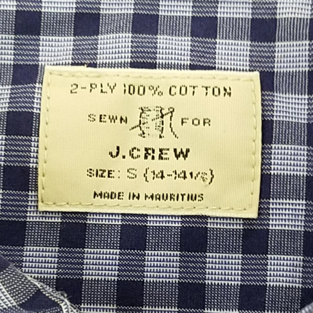 J. Crew Plaid Button Up Long Sleeve Shirt Style 28155